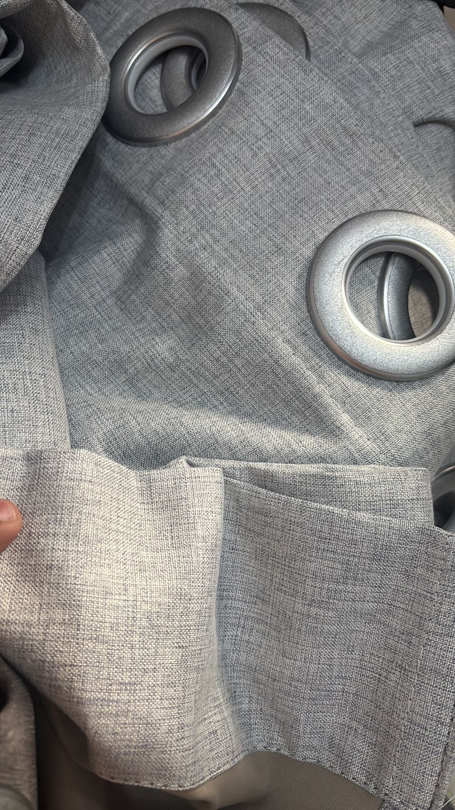Premium Light Grey Curtains